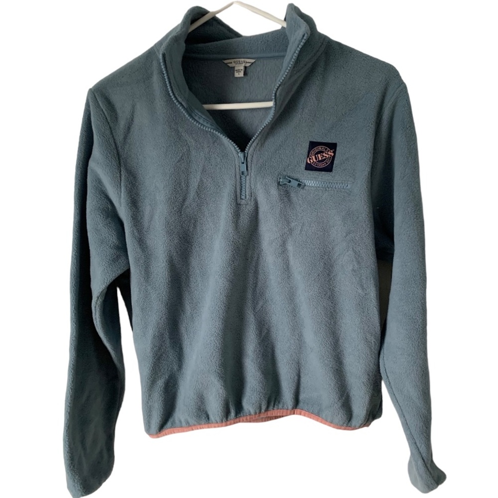 Guess Fleece pullover jacket